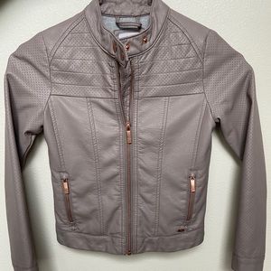 Faux Leather Jacket